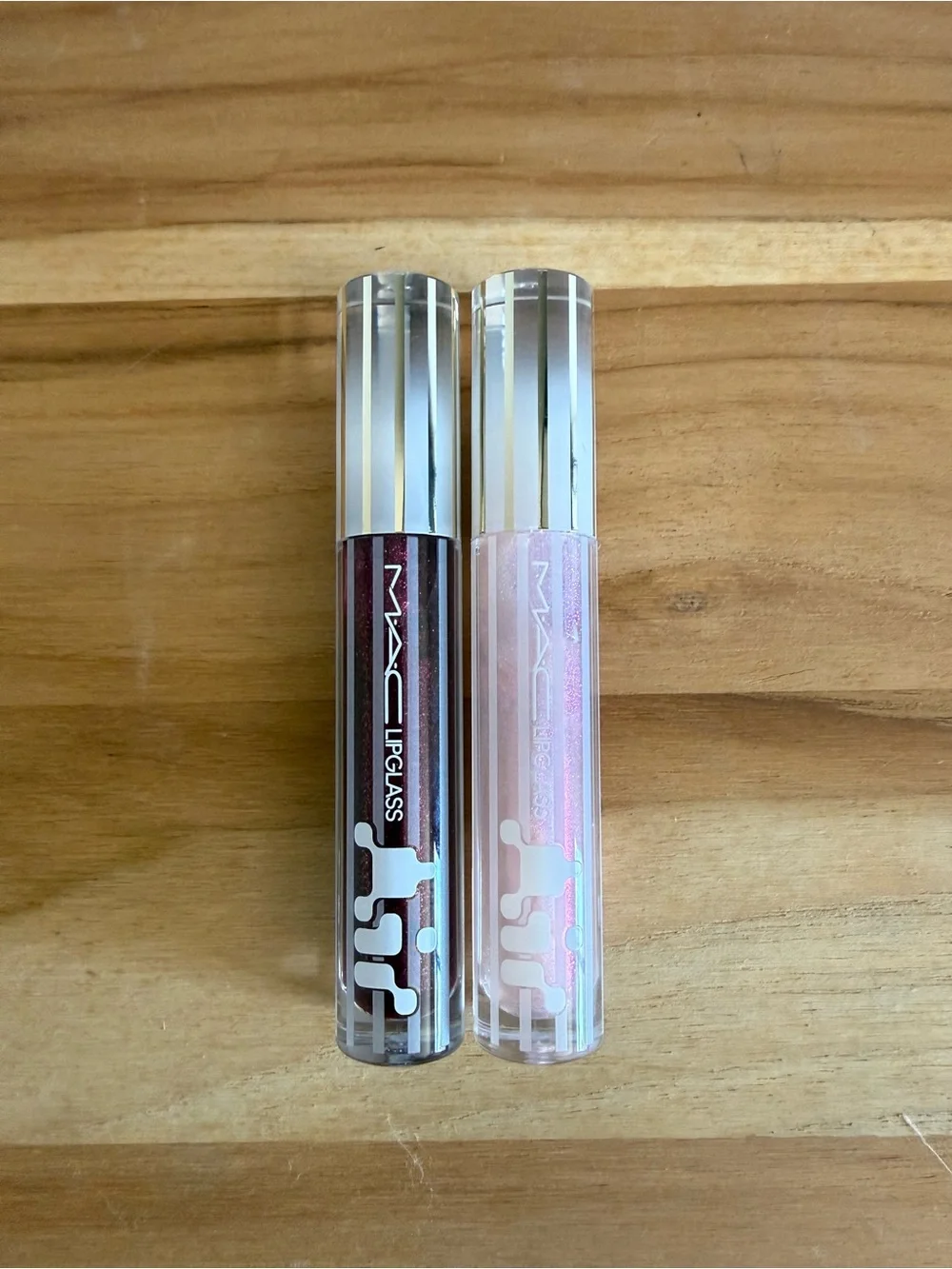 New! MAC Cosmetics Lipglass Duo Sublime and Frozen Lip Gloss